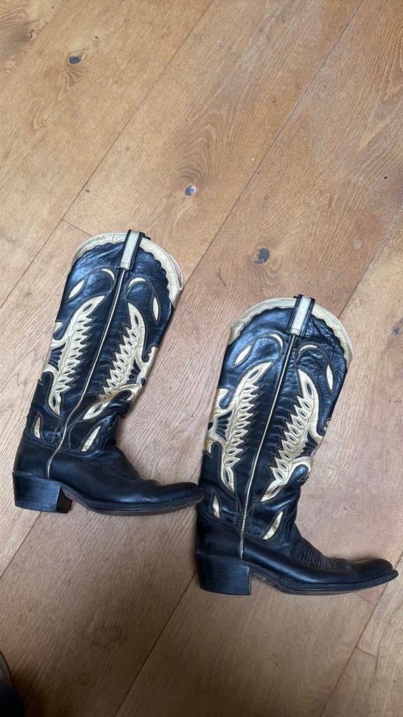 Joop warmer cowboylaarzen sendra mt 35/36, Ophalen, Zo goed als nieuw, Bruin, Hoge laarzen