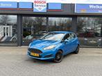 Ford Fiesta Sport LM velgen. Airco + Elektr. pakket., 65 pk, Euro 5, 525 kg, Blauw