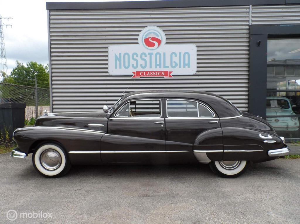 Buick Roadmaster Straight Eight van 1946 met NL-kenteken, Auto's, Oldtimers, Handgeschakeld, Buick, 6 stoelen, Sedan