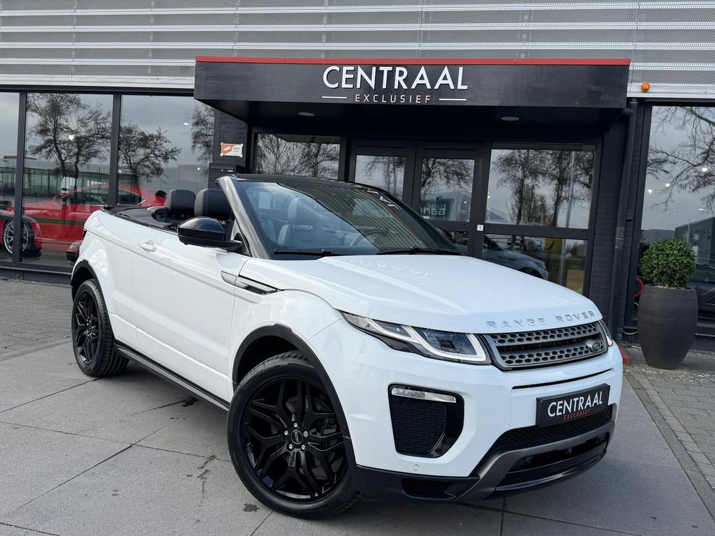 Land Rover Range Rover Evoque Convertible 2.0 Si4 SE Dynamic, Automaat, Gebruikt, Zwart, 4 cilinders