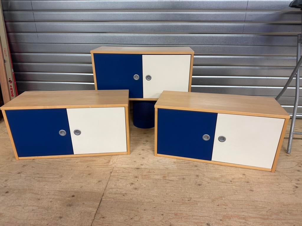 3 stuks ikea effektiv hangkasten, Ophalen, Zo goed als nieuw, Minder dan 150 cm, Minder dan 100 cm