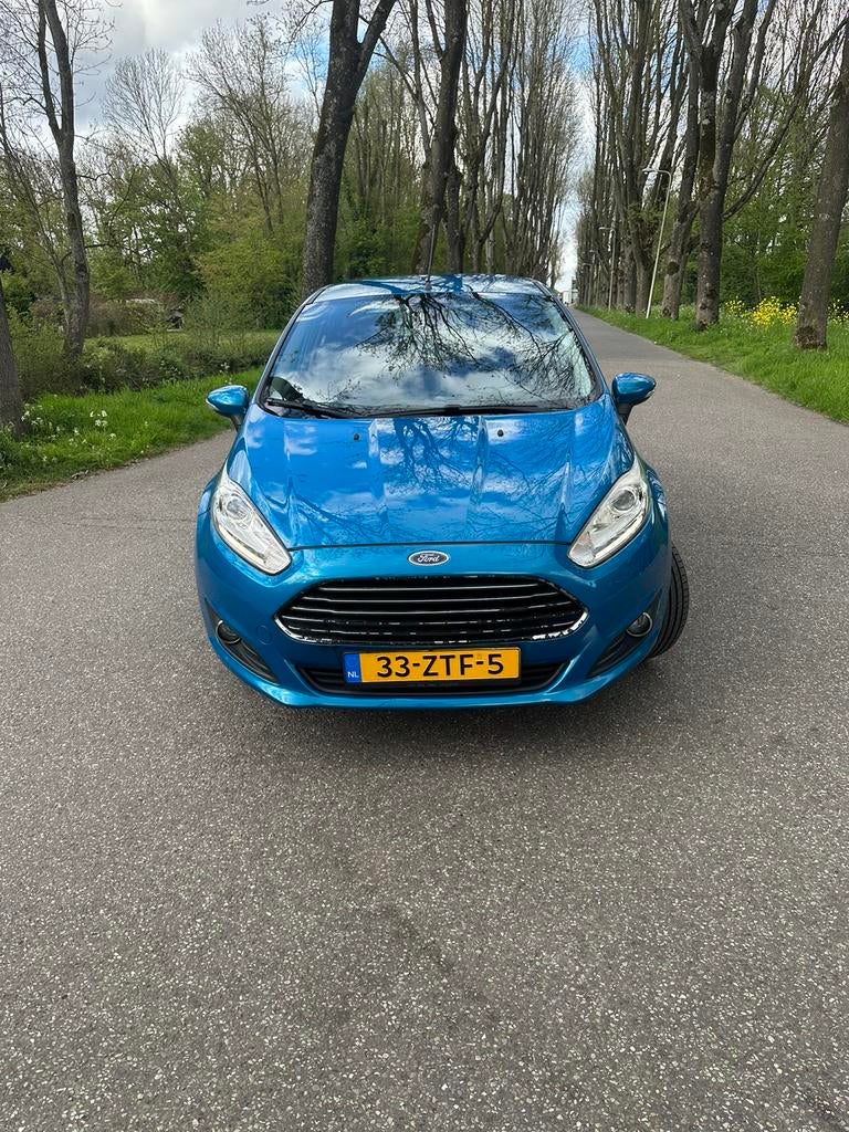 Ford Fiesta '13 | Stage 1 (150pk) | CarPlay | Moet weg!, Voorwielaandrijving, 40 €/maand, Blauw, 100 pk