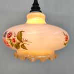Vintage Opaline mid century hanglamp, jaren ’70 lamp. 711, Overige materialen, Valkenswaard, Info@flashbackfurniture.nl, Flashback Furniture