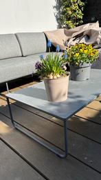 Gebruikte aluminium tuintafel, Tuin en Terras, Tuintafels, Ophalen, Gebruikt, Rechthoekig, Aluminium