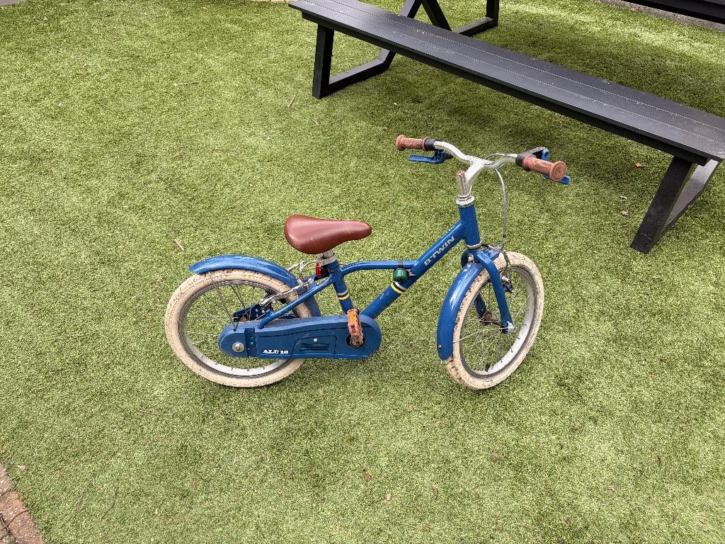 Kinderfiets Btwin 900 cruiser, Ophalen, Gebruikt, 16 tot 20 inch, Decathlon