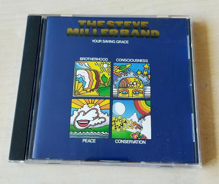 The Steve Miller Band - Your Saving Grace CD 1969/1990 USA, Cd's en Dvd's, Cd's | Rock, Zo goed als nieuw, Poprock, Ophalen of Verzenden