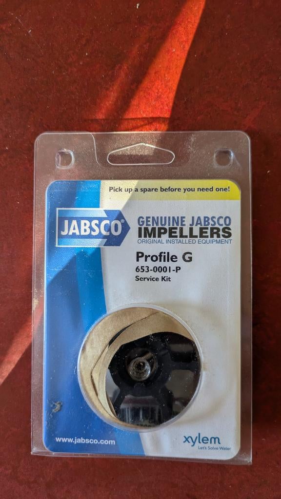 Nieuwe Jabsco Impeller Service Kit Profile G 653-0001-P, Ophalen of Verzenden, Nieuw, Motor en Techniek