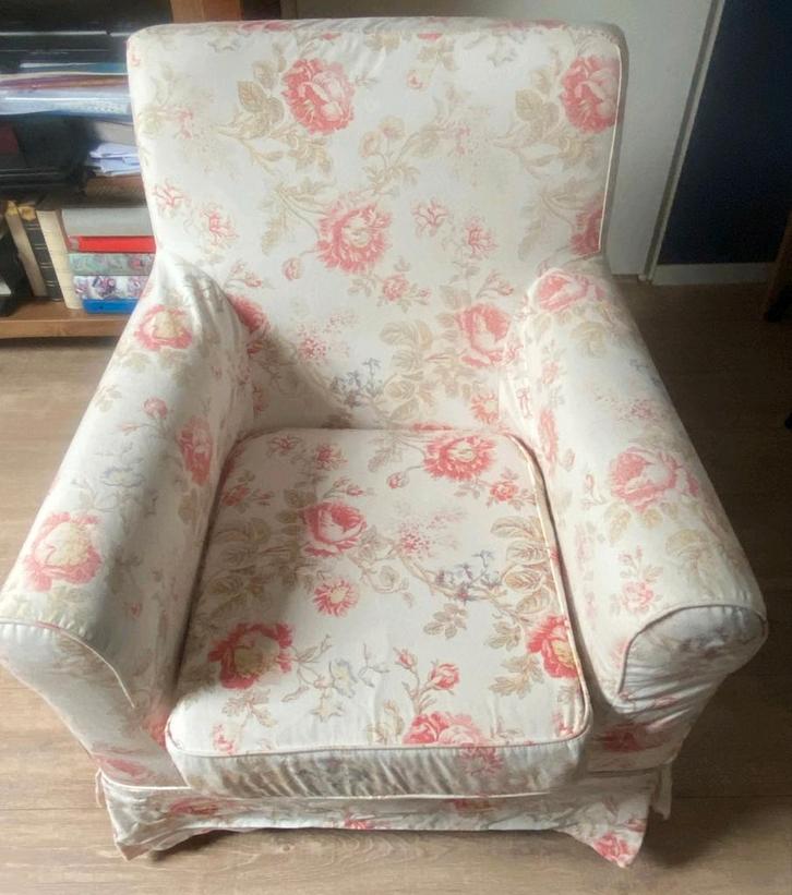 Ikea Ektorp Jennylund Fauteuil, Huis en Inrichting, Fauteuils, Gebruikt, Stof, 75 tot 100 cm, 75 tot 100 cm, Ophalen