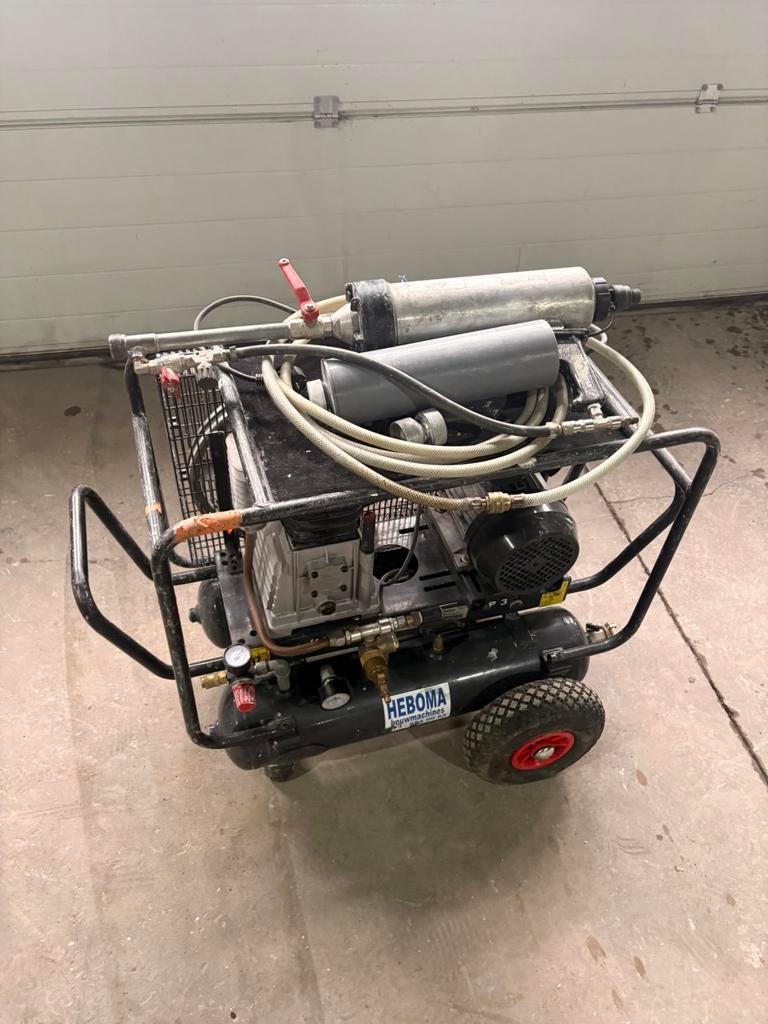 Hama gr1500 spack reparatie set incl 2,2 kw compressor, Doe-het-zelf en Verbouw, 100 liter of meer, Ophalen, Zo goed als nieuw