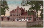 Ansichtkaart - Briefkaart Tramstation Kampen Zuid ca. 1915, Ophalen of Verzenden, Voor 1920, Gelopen, Overijssel