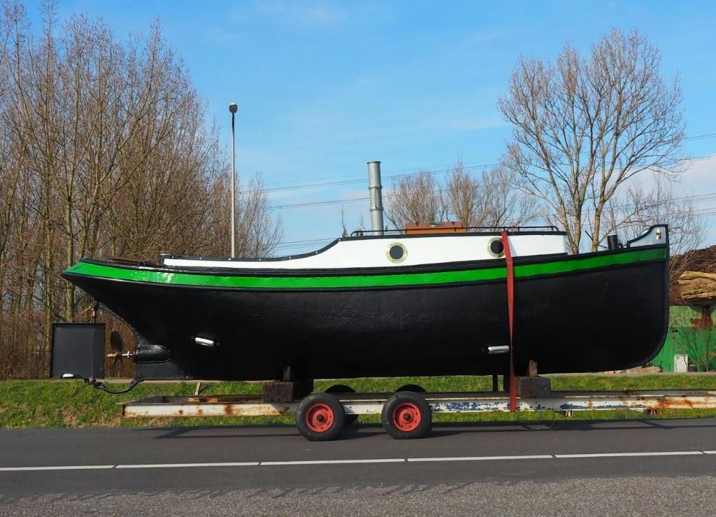 Koolteer, 2 Comp Epoxyteer voor uw Aak Sleper Opduwer, Vlet, Watersport en Boten, Ophalen of Verzenden, Nieuw, Verven