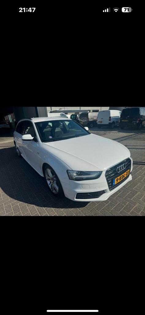 Audi A4 2.0 Tfsi Avant Quattro 155KW 2013 Wit, Auto's, Audi, Particulier, A4, 4x4, ABS, Adaptieve lichten, Airbags, Airconditioning