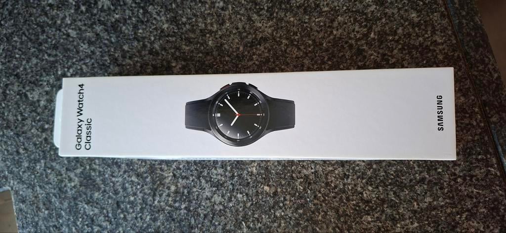 Samsung Galaxy Watch4 Classic - Zwart, Zwart, GPS, Ophalen of Verzenden, Zo goed als nieuw