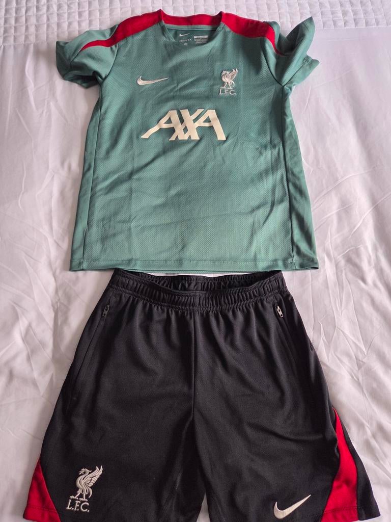 Origineel Liverpool voetbalpakje - Maat L (147-158cm), Ophalen of Verzenden, Gebruikt
