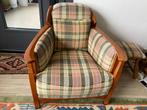 Schuitema Art Deco fauteuil (stof), Ophalen, Gebruikt, 75 tot 100 cm, Stof