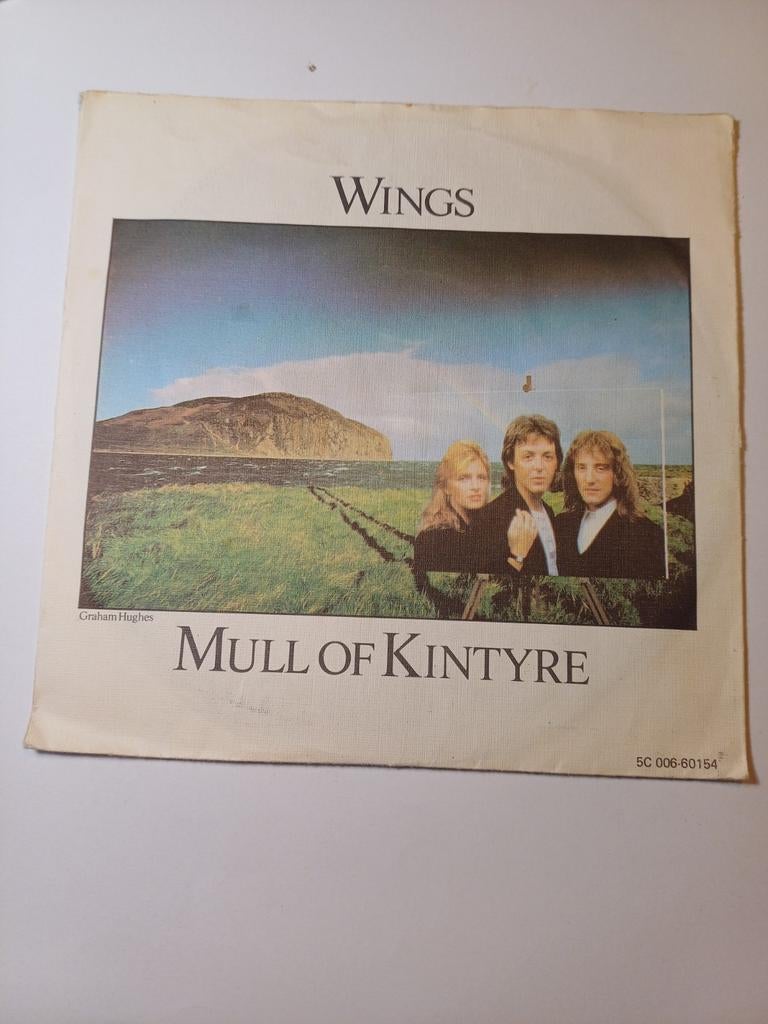 Wings - Mull of kintyre, Cd's en Dvd's, Vinyl Singles, 7 inch, Single, Ophalen of Verzenden, Zo goed als nieuw