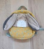 Moulin Roty Peuterrugzak Konijn - Okergeel, Kinderen en Baby's, Luiertassen, Ophalen of Verzenden, Zo goed als nieuw, Rugzak