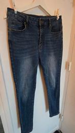 Stretch jeans regular fit met subtiele washing, Blauw, Maat 42/44 (L), Ophalen of Verzenden, Zo goed als nieuw