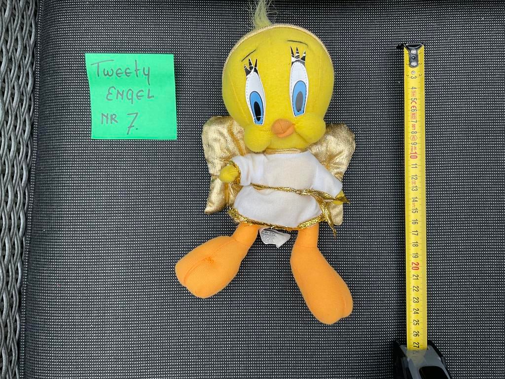 Gebruikte Tweety engel knuffel Looney Tunes, Ophalen, Looney Tunes, Gebruikt, Beeldje of Figuurtje