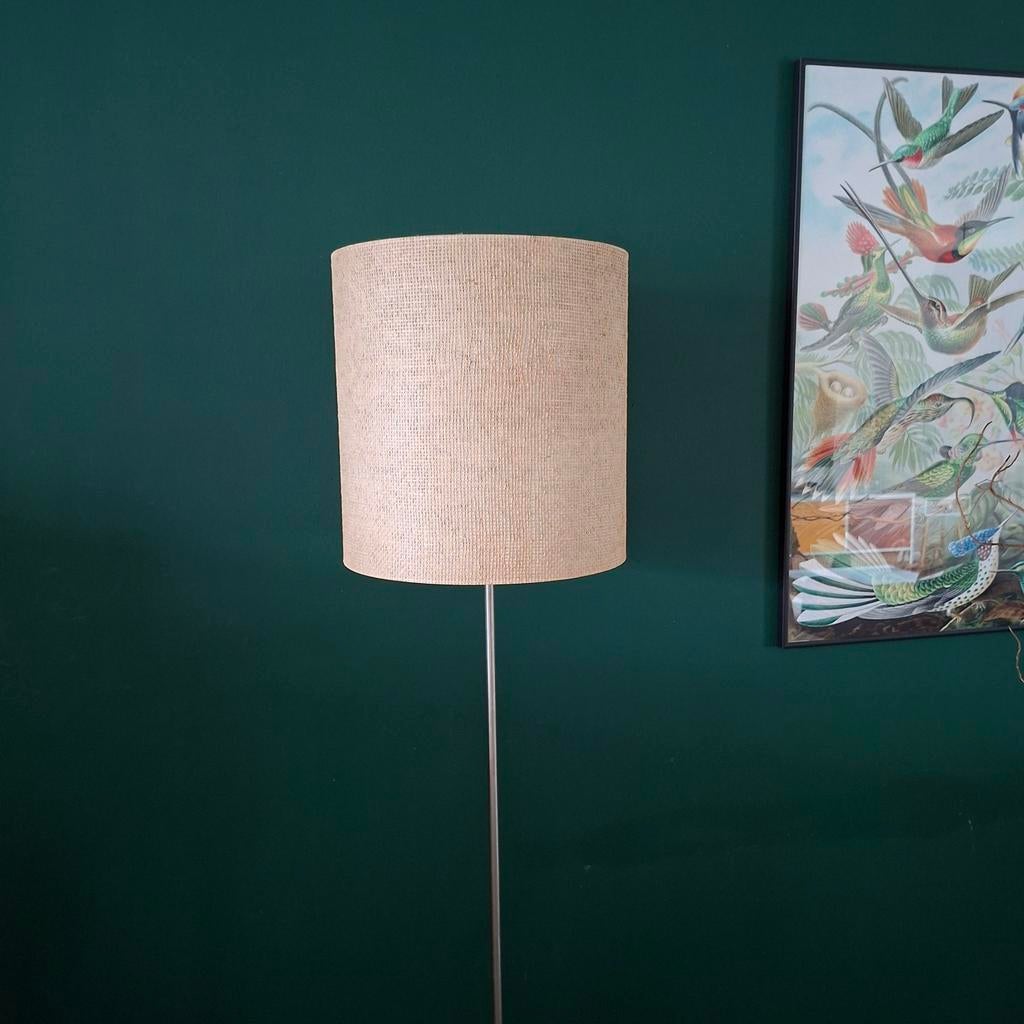 Vintage Dutch design Gispen staande lamp jaren 60 met kap, Vintage Dutch Design, Ophalen of Verzenden, Zo goed als nieuw, Nvt