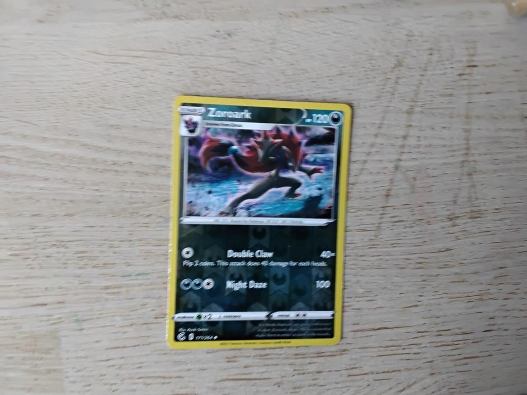 Pokémon Kaart Zoroark 120 HP, Ophalen of Verzenden, Gebruikt, Losse kaart
