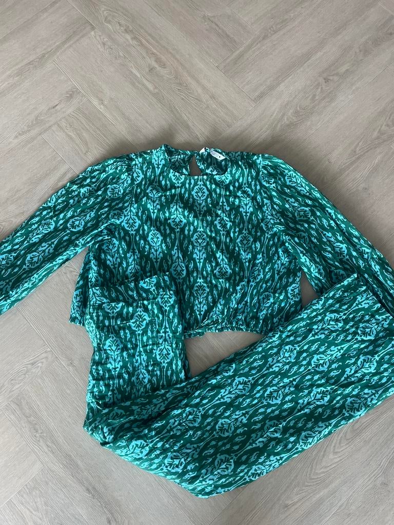 Pak Zara, Kostuum of Pak, Blauw, Ophalen of Verzenden, Zo goed als nieuw