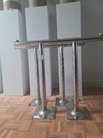 Zwaar verchroomde tafelpoten, Huis en Inrichting, Ophalen, 50 tot 100 cm, 50 tot 100 cm, Zo goed als nieuw