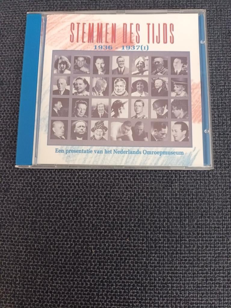 STEMMEN DES TIJDS 1936-1937(I), Cd's en Dvd's, Ophalen of Verzenden, Zo goed als nieuw