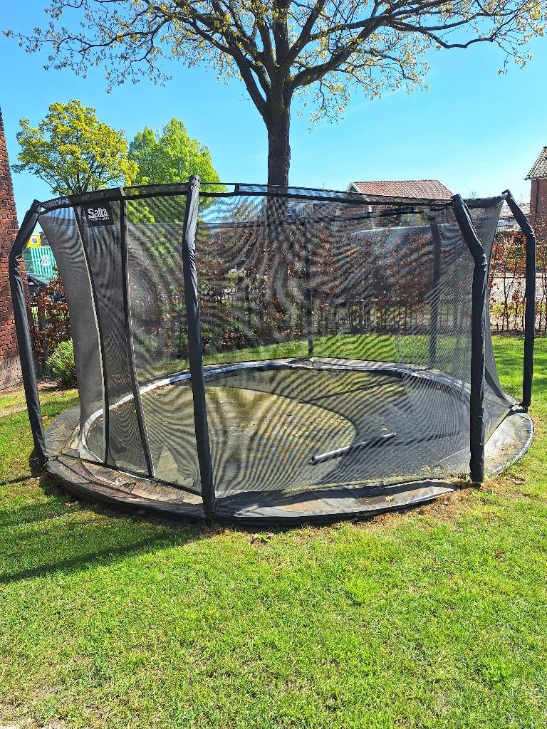 Trampoline 360cm, Ophalen, Gebruikt