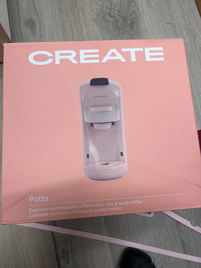 CREATE Potts koffiezetapparaat, Witgoed en Apparatuur, Koffiezetapparaten, Verzenden, Nieuw, Koffiemachine, Gemalen koffie