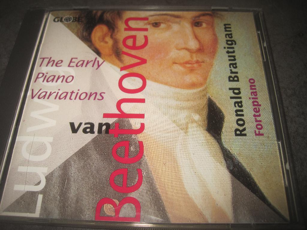 Beethoven Early piano variations Brautigam fortepiano Globe, Ophalen of Verzenden, Classicisme, Zo goed als nieuw, Kamermuziek