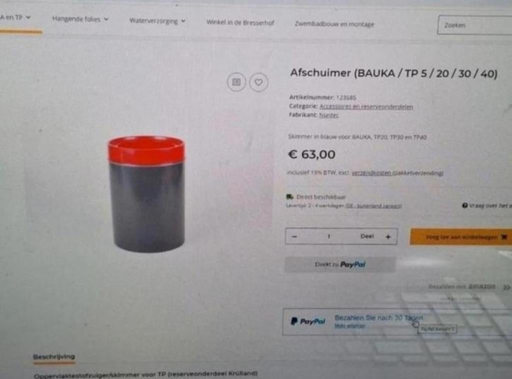 vijver skimmers grote partij voor weinig geld!, Tuin en Terras, Vijver-toebehoren, Ophalen, Gebruikt, Vijverfilter