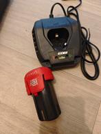 Florabest 12V Accu + Lader - Weinig Gebruikt, Ophalen of Verzenden, Zo goed als nieuw, Overige soorten