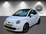 Fiat 500C 0.9 TwinAir Lounge Cabrio, Airco, Navigatie, Bluet, Stof, Gebruikt, Cabriolet, Origineel Nederlands