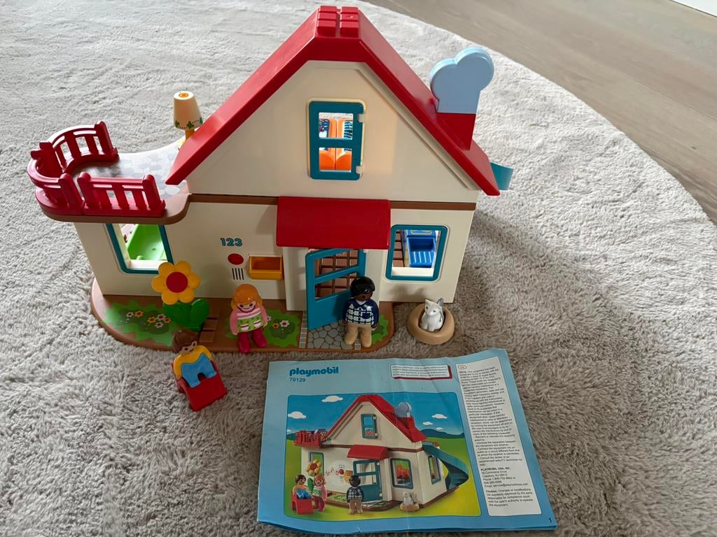 Playmobile woonhuis 70129, Ophalen of Verzenden, Gebruikt, Poppenhuis