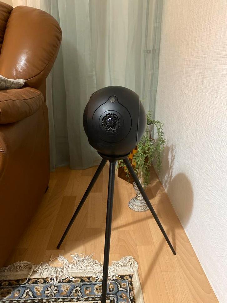 Devialet Phantom Speaker op statief - Zwart, Audio, Tv en Foto, Luidsprekers, Zo goed als nieuw, Front, Rear of Stereo speakers