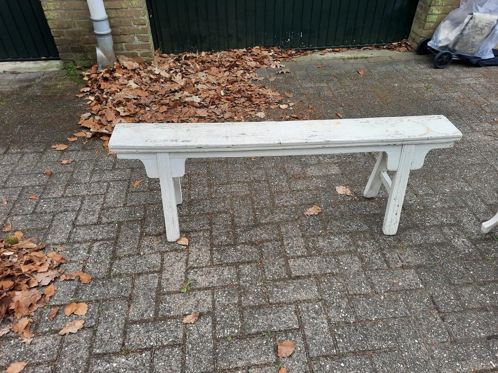 Houten bank, Ophalen of Verzenden, Gebruikt, Hout