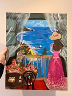 Schilderij ‘Meisje aan de kust’, Ophalen