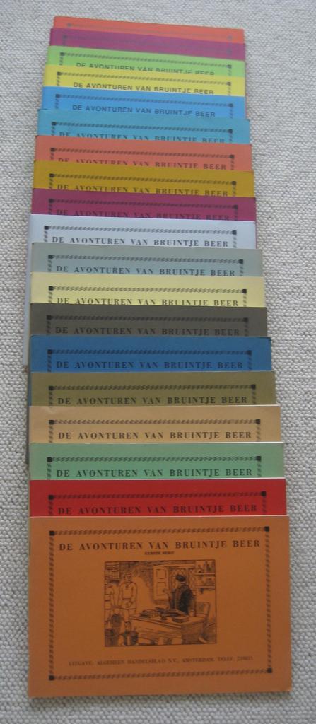 Boekjes "De avonturen van Bruintje Beer" en meer, Meerdere stripboeken, Ophalen of Verzenden, Gelezen