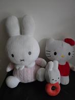 Set van 2x Nijntje (Miffy) en Hello Kitty knuffel, Ophalen of Verzenden, Konijn