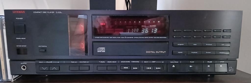 Luxman Hybride Buizen CD-speler - model D-105u, Audio, Tv en Foto, Cd-spelers, Ophalen of Verzenden, Overige merken