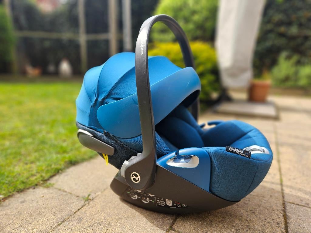 Cybex Cloud Z + autostoel, Verstelbare rugleuning, Zo goed als nieuw, Isofix, 0 t/m 13 kg