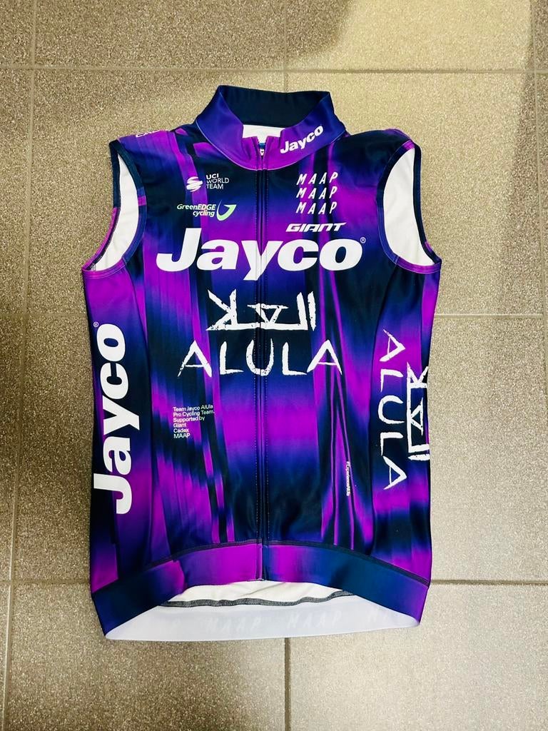 Wielrenkleding wielrenshirt fietsshirt windvest windjack, Ophalen of Verzenden, Zo goed als nieuw, Bovenkleding, Heren