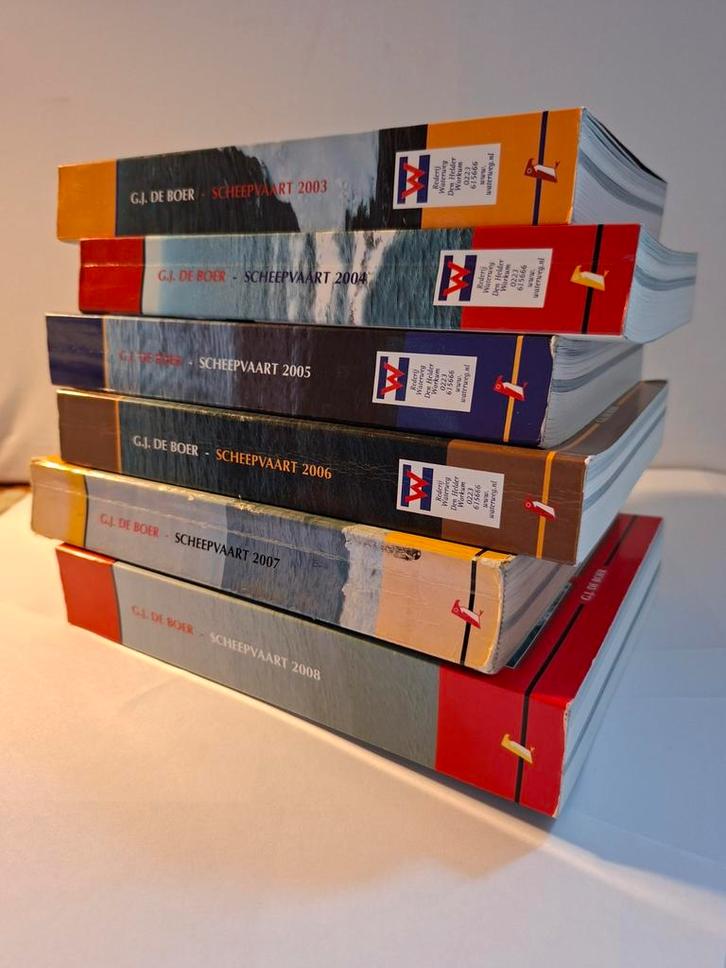 Scheepvaart boeken, Verzamelen, Scheepvaart, Zo goed als nieuw, Boek of Tijdschrift, Ophalen of Verzenden