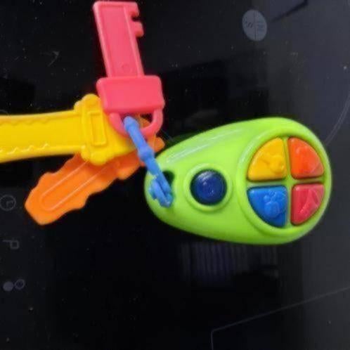 Babyspeelgoed sleutels, Kinderen en Baby's, Speelgoed | Babyspeelgoed, Ophalen of Verzenden, Gebruikt, Overige typen