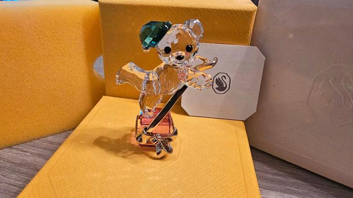 Swarovski Kris Beer Kerst! NIEUW!, Verzamelen, Swarovski, Nieuw, Figuurtje, Ophalen of Verzenden