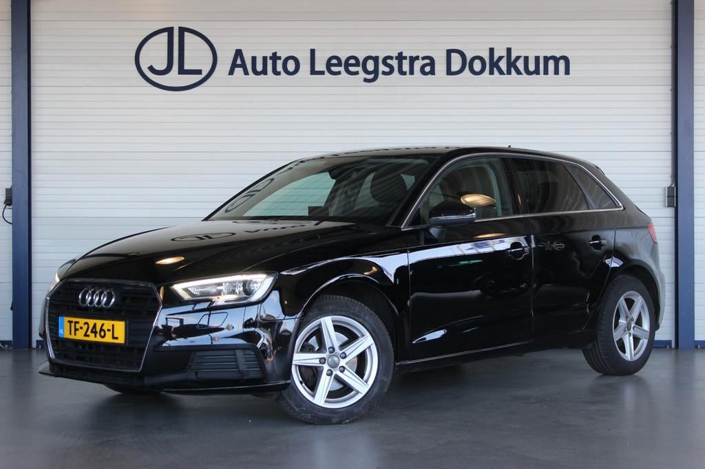 Audi A3 Sportback 1.0 TFSI Pro Line Automaat | Xenon/LED | S, Gebruikt, 116 pk, Zwart, Origineel Nederlands