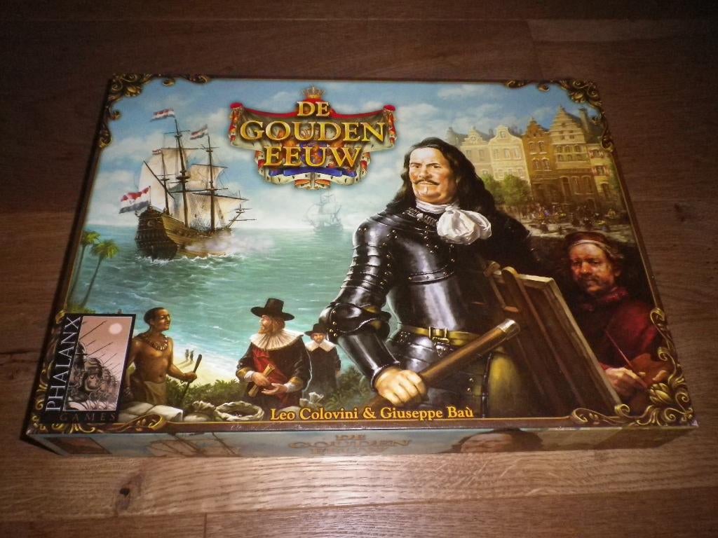De Gouden Eeuw, Hobby en Vrije tijd, Gezelschapsspellen | Bordspellen, Ophalen of Verzenden, Zo goed als nieuw, Phalanx Games