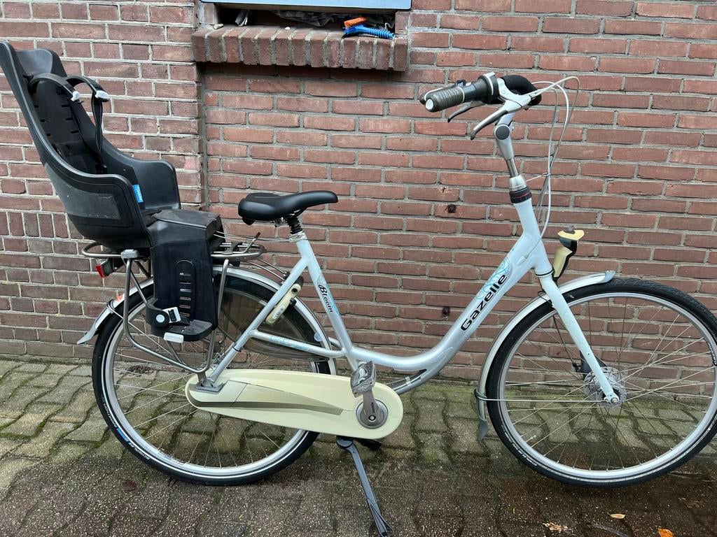 zeer nette gazelle bloom moederfiets damesfiets fiets, Fietsen en Brommers, Fietsen | Dames | Moederfietsen, Zo goed als nieuw