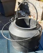 Gietijzeren ketel met hengsel - Vintage look, Verzenden